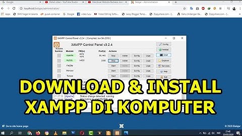 Cara Membuat Website Berbasis Joomla: DOWNLOAD DAN INSTALL XAMPP#01