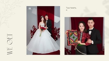 Chiếc slide ngày cưới cực xinh cho Dâu rể ạ!