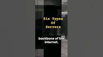 Six Types of Servers #networking #servers