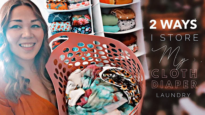 MY DIY Cloth Diaper Storage