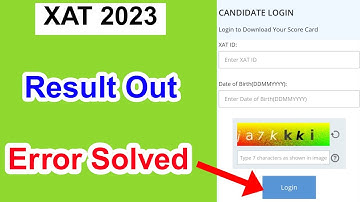XAT 2023 Result Out | XAT 2023 result full details | MDE