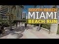 South Beach Miami Virtual Run - Awesome Beach Treadmill Scenery for Running & Walking