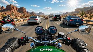 🏍️ CX-750F Heavy Traffic Chasing  High Speed Bike | Traffic Rider 2026 Gameplay screenshot 2