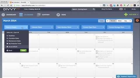 [OUTDATED] DivvyHQ 2.0 Walkthrough: Unlimited Shared Calendars