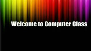 CLASS 5 - COMPUTER - LESSON 3 - MODULE 14