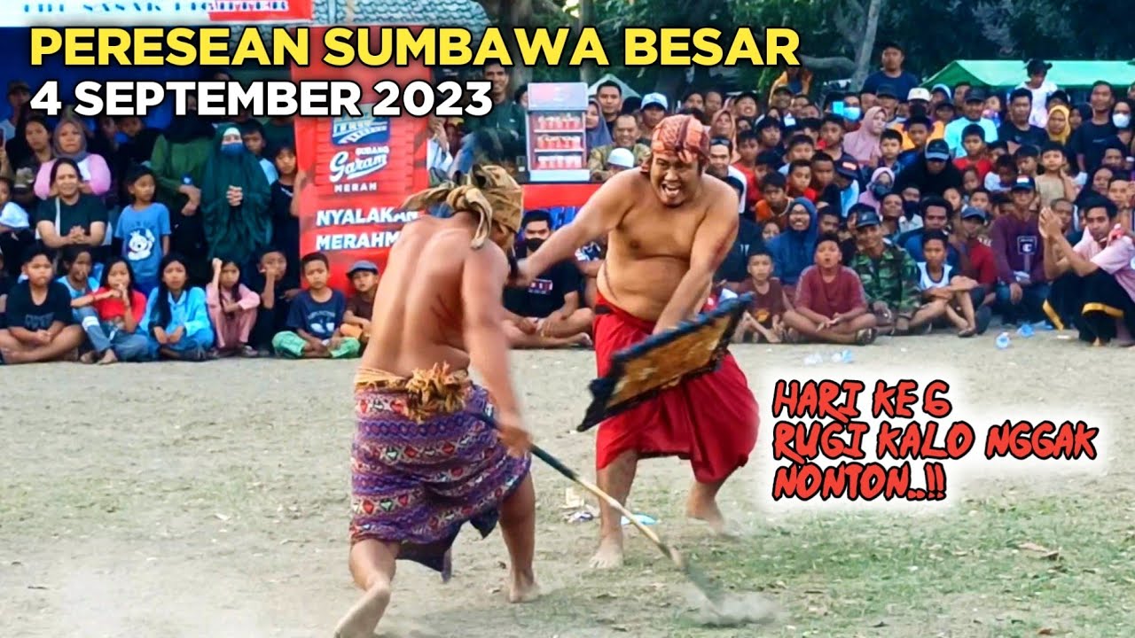 PERESEAN TERBARU MAKODIM 1607 SUMBAWA BESAR || PERESEAN LOMBOK 4 SEPTEMBER 2023