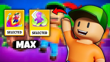 Max Rewind and Power Jump is So OP in Stumble Guys 🤯