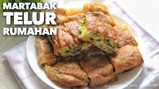 BIKIN KULIT MARTABAK TELUR DAN ISIAN SUPER GAMPANG * SAVOURY MARTABAK