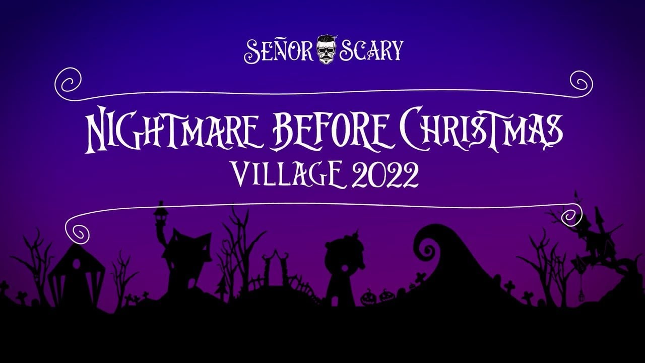 Nightmare Before Christmas Village 2022