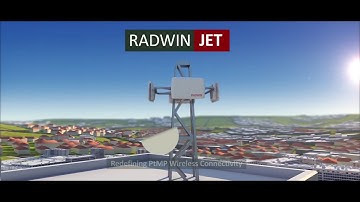 Radio PtMP (Point to Multipoint) Smart Beamforming Antenna RADWIN JET, distributed in EMEA and APAC