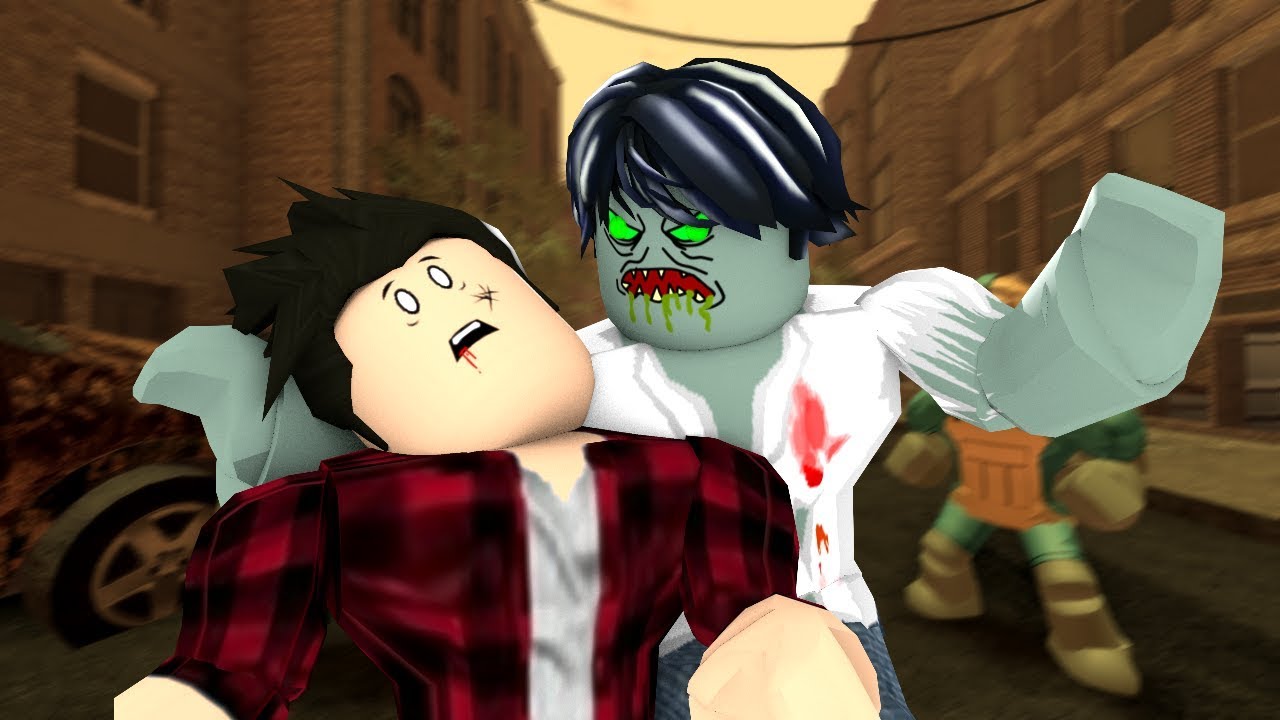เกมส์ mmorpg น่าเล่น  New Update  ROBLOX Zombie Apocalypse Animation