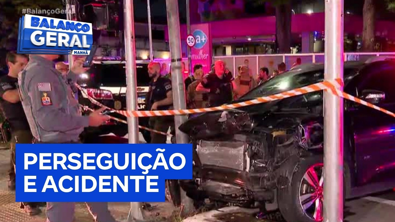 Invasão a mansão no Morumbi termina em perseguição por avenidas de São Paulo