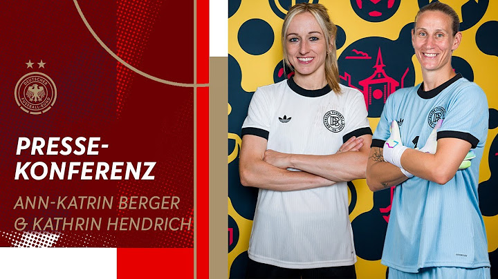 PK mit Berger & Hendrich | Women's EURO | Frauen-Nationalmannschaft