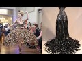 Creative dresses made out of recycled materials