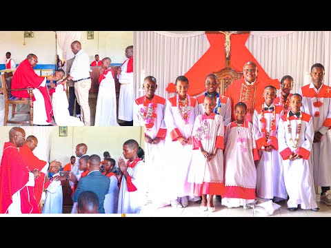 WAUMINI 75 WAPATA SAKRAMENTI YA KIPAIMARA PAROKIA YA KILOLELI NA PD ANDREA MASAWE 