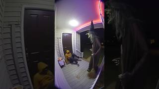 Man Gets Chased By Witch And Falls Down