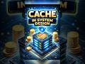 Cache Explained in 30 Seconds 🔥 | System Design Secrets You MUST Know! #shorts