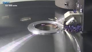 Smec Slv-1000M Cnc C Eksenli Dik Torna Demo Parça İşleme