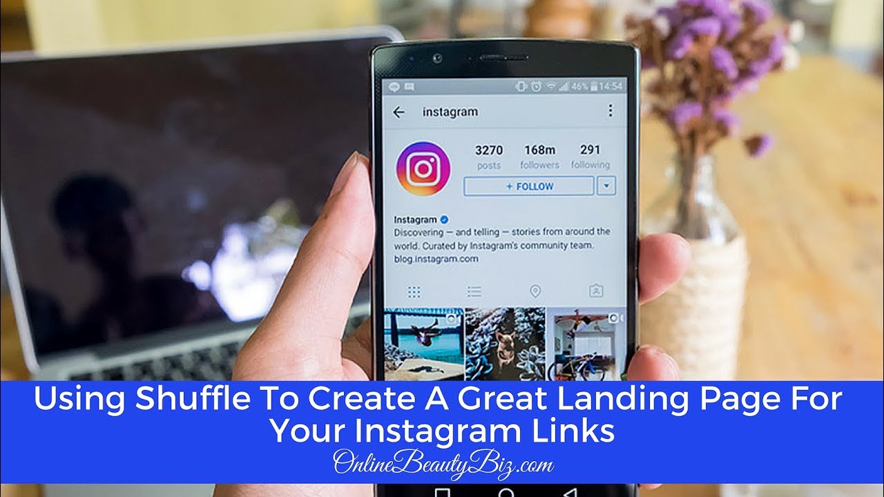 using shuffle to create a great landing page for your instagram links - how to shuffle followers on instagram