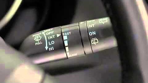 2012 Mazda5 — Wipers Washers Variable Intermittent   Mazda USA