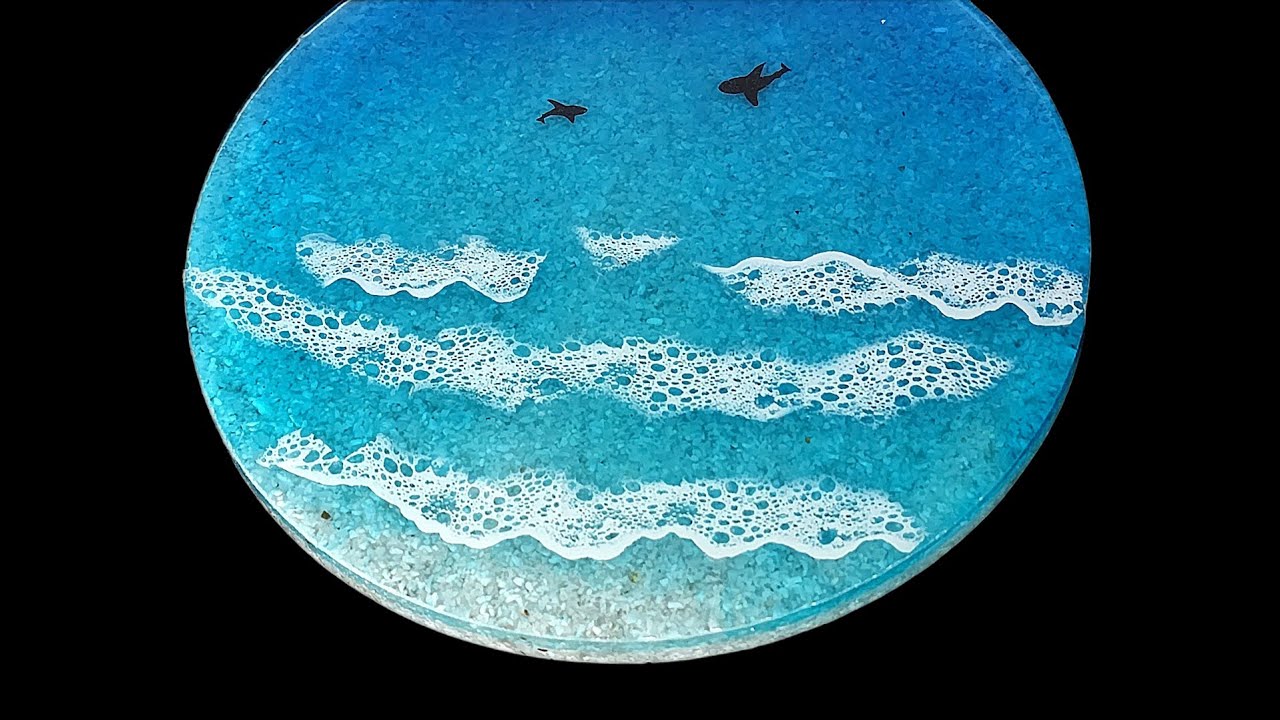 114) Resin Ocean Wave Vase/Bowl - YouTube