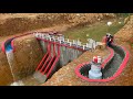 Build hydroelectricity on a small stream with a powerful unit