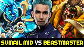SUMAIL back to Signature Storm Spirit — Mid vs Beastmaster 7.29b Dota 2