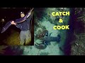 Hand Lining MASSIVE EELS , Giant Lobsters , Catch Clean Cook Conger eel