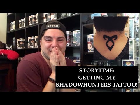 GETTING MY SHADOWHUNTERS TATTOO | STORYTIME - YouTube