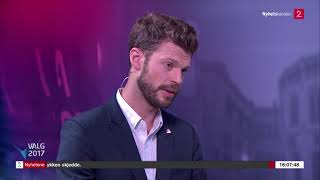 Bjørnar Moxnes (Rødt) om kapitalisme på TV2