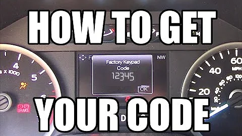 F150 Door Code Info, how to change, how to get factory keypad code