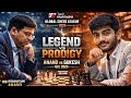 Legend vs Prodigy ♟️ | Anand vs Gukesh | GCL 2025 #chess #chessgame #shatranj64 #viralvideo #viral 