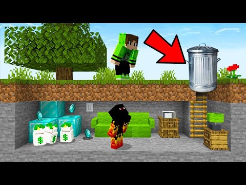 ENGAÑE a mi AMIGO FINGIENDO ser POBRE en MINECRAFT