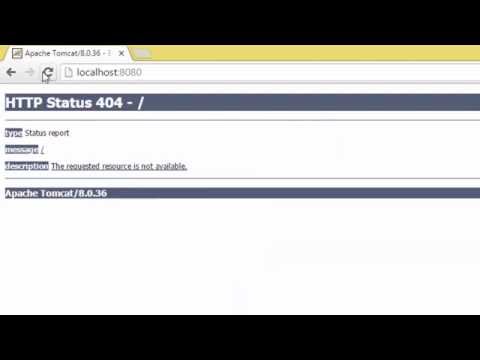 วีดีโอ: HTTP Status Error 404 Tomcat คืออะไร