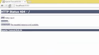 Apache Tomcat HTTP status 404 error screenshot 3