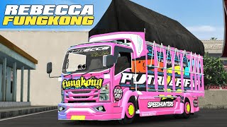 SHARE MOD TRUCK NMR 71 REBECCA FUNGKONG || MOD BUSSID TERBARU