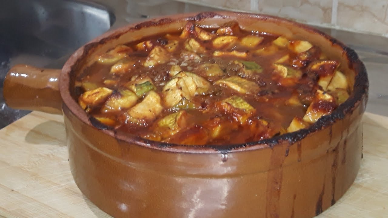 طريقه تحضير برام كوسه باللحمه المفرومه والنعناع الناشف - YouTube