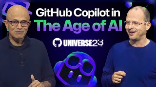 GitHub Universe 2023 opening keynote- Copilot in the Age of AI