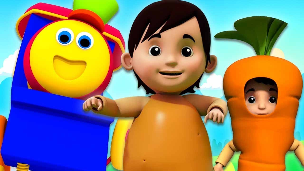 kids anka Canción De Bob Fruit Train | Canciones De Cuna Para Niños | Niños Canciones | Bob Train Fruit Song