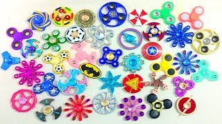 40 Super Cool Fidget Spinners! Huge Fidget Spinner Collection! Coolest Fidget Spinner Collection!