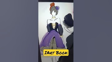 iArtbook Dress Design #iartbook  #dressdesign #ipaddrawing