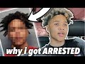 WHY I GOT ARRESTED.... THEY DID THIS TO MY FACE 😔