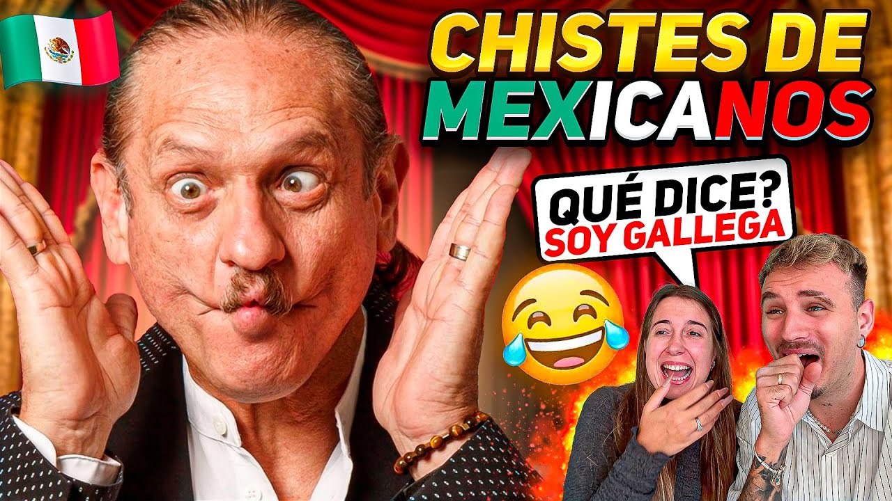 GALLEGOS REACCIONAN a CHISTES de MEXICANOS de TEO GONZÁLEZ 🇲🇽😂 **imposible no reír**