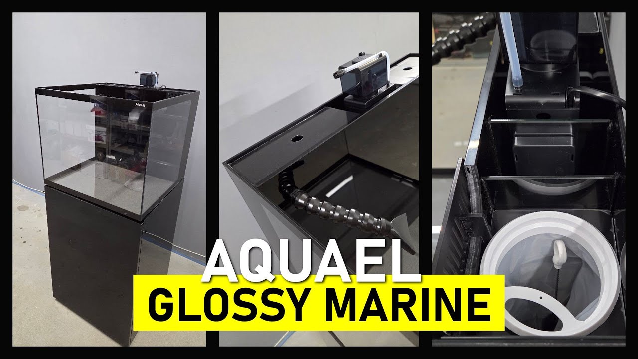 Aquael Glossy Marine 60 - Zestaw do Akwarystyki Morskiej 170L