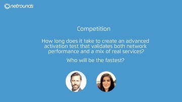 Netrounds Test Races - Service Activation Test (short)