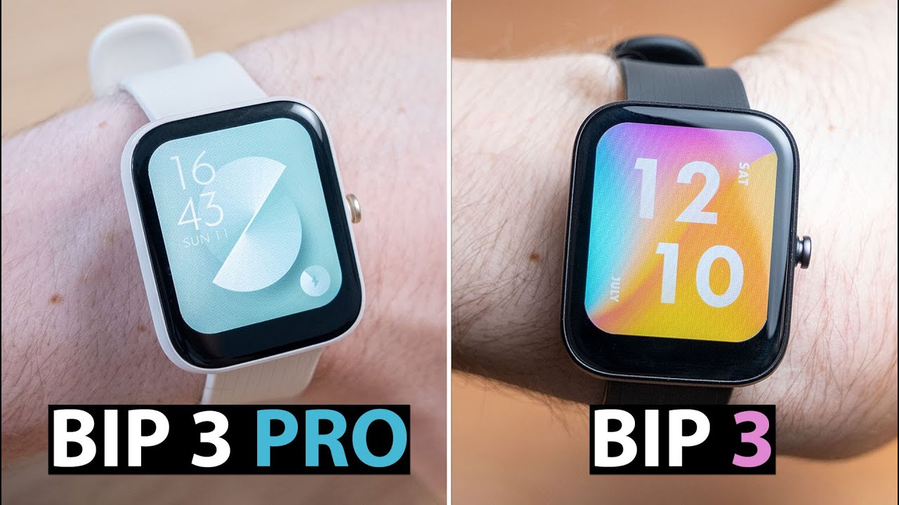 🔥 Amazfit Bip 3 Pro vs Amazfit Bip 3 COMPARATIVA en ESPAÑOL 🥊 ¿Merece la  pena pagar mas? 