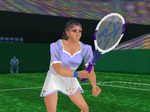 Power Serve 3D Tennis USA mp4 HYPERSPIN SONY PSX PS1 PLAYSTATION NOT MINE VIDEOS