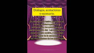 2° "Diálogos, acotaciones y escenario" Tema. Martes 8 de Junio