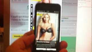 Wonderbra Experience on iPhone5 screenshot 4