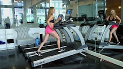 Cardio Exercises: How to Run or Walk at High Incline to Tone the Thighs : Fitness Routines